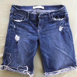 Abercrombie & Fitch sz 12 denim Bermuda shorts